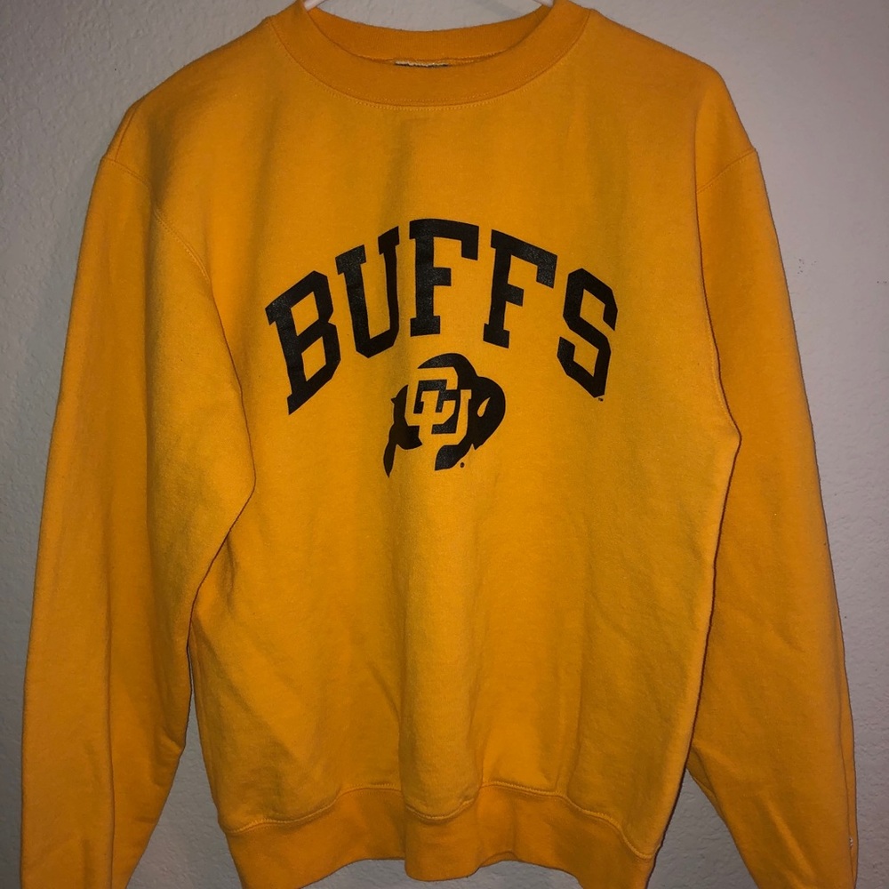 CU Boulder crewneck
